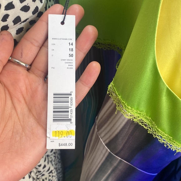 Elie Tahari silk dress - Picture 5 of 5